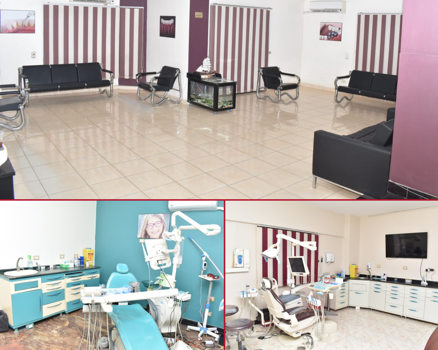 Modern treatment room at A Dent Clinic